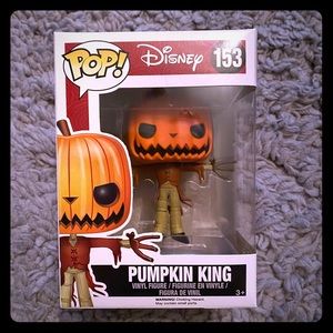 Nightmare before Christmas pumpkin king funko pop